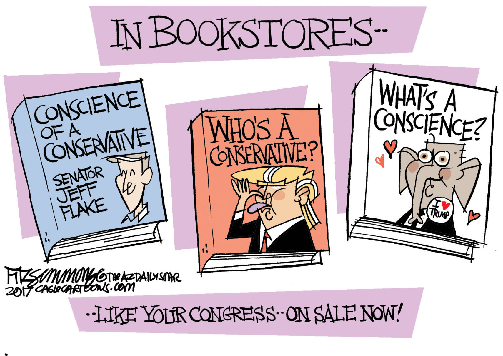 Daily Fitz Cartoon: Flake